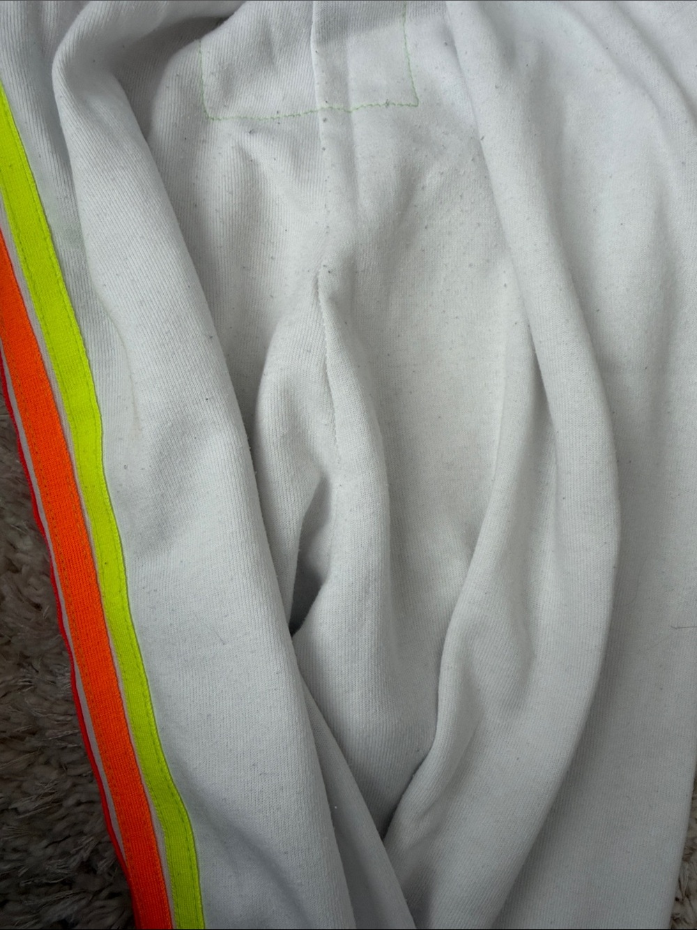 Aviator nation white sweatpants size medium great condition - Picture 2 of 3